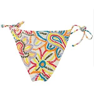 Victoria’s Secret Paisley Floral Tankini Swimming Bathing Suit Bottom Size S EUC